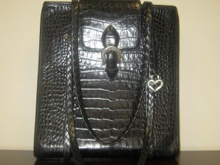 black purse silver, Handbags & Purses