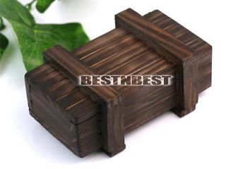 Puzzle Box Wooden Secret Mini Compartment Gift Intelligence Brain 