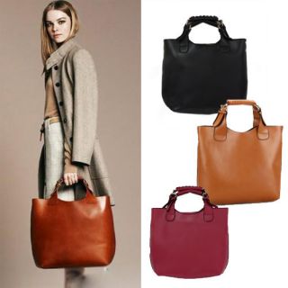   Celebrity Hobo Tote shopper PU Leather Shoulder Bucket Bag Handbag New