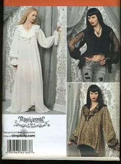   Size 14 16 18 20 22 Gothic ArkiVestry Couture Sewing Pattern S 2163