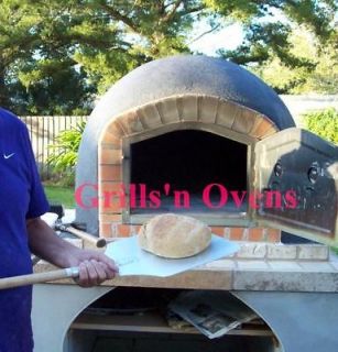   Portuguese Wood Fired Burning Brick Pizza Bread Oven and BBQ Grill
