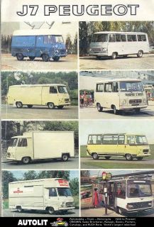 1979 Peugeot J7 Van School Bus Station Wagon Camper RV