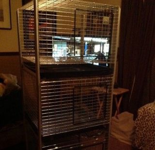 Stackable Rabbit Chicken Cage 3 Cages in One 3 tower cage Local Pickup