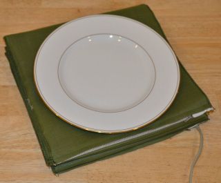   SHIP RARE VINTAGE NORJAC ELECTRIC PLATE DISH WARMER HEATER GREEN