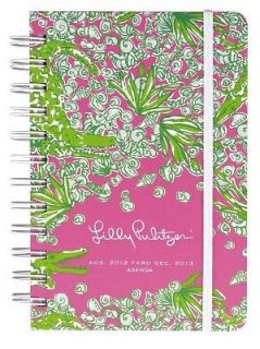 2012 2013 Lilly Pulitzer SEE YOU LATER Alligator Small Agenda Planner 