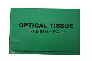 Premium Optical Tissue Lens Paper,for Night Vision optics, scope, lens 