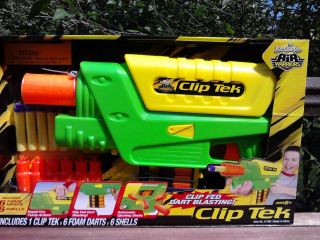 Buzz Bee Toys Air Warriors CLIP TEK Clip Fed Dart Blasting Nerf 41700