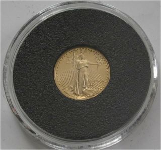 USA GOLD 5 DOLLARS COIN, 1/10 EAGLE 2004 ,BU, RARE