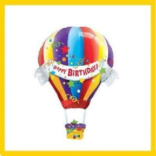   HOT AIR BIRTHDAY party balloon gr8 4 wizard of oz 1st 2nd baby shower