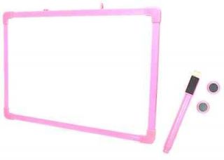 Magnetic Dry Erase White Board (+Pen+2 Button) for kids
