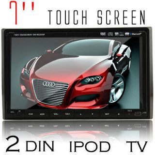 Car Pro Stereo Radio DVD Player In Dash Ipod Bluetooth Touch Screen