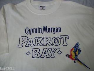 Captain Morgan Parrot Bay Beer Jerzees T Shirt Size XL New Without 