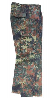 Original german army pants camo flecktarn surplus item made in 