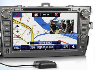   Car DVD Player GPS HD FM Radio Stereo iPod 3D Toyota corolla
