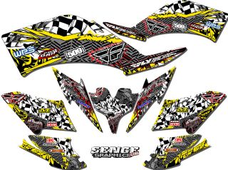CAN AM CAN AM DS650 DS 650 GRAPHICS KIT ATV STICKERS DECALS DECO 4 