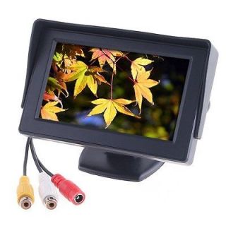   Video 4 inch TFT LCD Color DVD Car Monitor Vehicle Mini Monitor CCTV