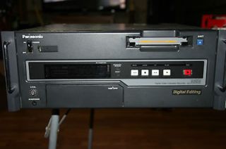   DVCPRO D650 Digital Editing Video Cassette Recorder SN D8TRB0170