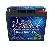 Kinetik KHC600B Power Cell Car Audio Battery System, High Current 