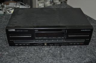 Kenwood Dual Cassette Deck KW W4070