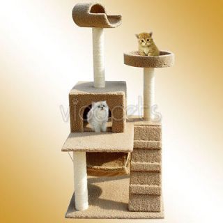 cat tree brown in Furniture & Scratchers