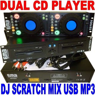   400 Touch Sensitiv​e DJ Scratch Turntable /USB/CD Player   NDX400