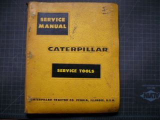 Caterpillar Service Tools Manual Shop CAT Engine Dozer
