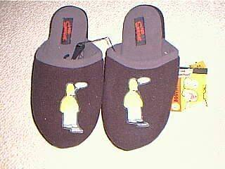 homer simpson slippers in Clothing, 