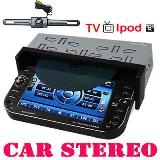 Din In Car CD DVD Player LCD Touch Screen Auto Video TV Stereo Radio 