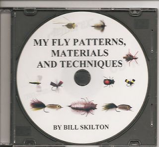   SKILTON FLY TYING BOOK ON CD MY FLY PATTERNS, MATERIALS AND TECHNIQUES
