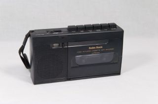 Radioshack Voice Activated Cassette Tape Recorder CTR 76