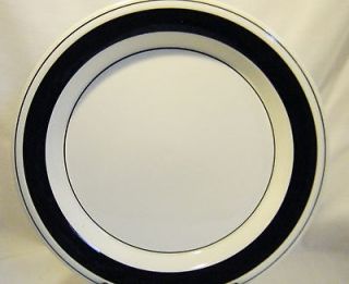   of Finland China DINNER PLATE Faenza Black Elegant & Casual Dining