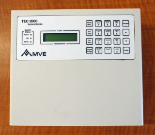 MVE TEC 2000 System Monitor used in XLC Dewars cryogenic storage 