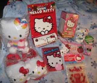 Hello Kitty Lot Plush, Slippers, Lantern, Journal, etc.