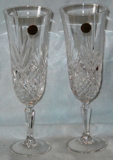 Cristal DArques Masquerade Fluted Champagne Glasses Set of 2