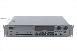 Sony CDR W33 CDRQ33 Professional CD Recorder AS IS