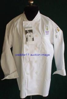   IN PACKAGE LARGE Chef Works CULINARY CHEF COAT COATS JACKET McDonalds