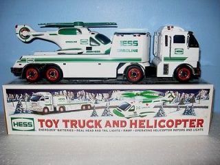 2006 HESS TOY TRUCK & HELICOPTER/CAS​E FRESH/MIMB