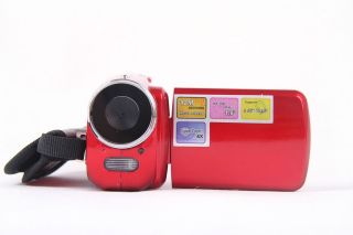   TFT LCD Digital Video Camera camcorder Good children Gift Red
