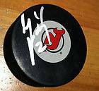 MAREK ZIDLICKY New Jersey Devils SIGNED autograph HOCKEY logo PUCK