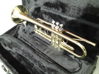 Holton T602 Trumpet AZ MUSIC Band Shop Cleaned Oiled & Tested   Nice 