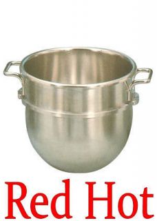 NEW STAINLESS STEEL MIXING BOWL 30 QT. FOR HOBART MIXER