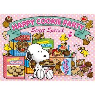 Apollo sha Jigsaw Puzzle 1 96 Peanuts Snoopy Happy Cookie Party (108 