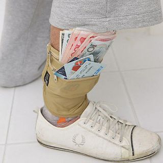 Security Leg Wallet D.BE / Hidden safe Travel Pouch