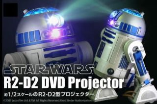 Japan STAR WARS R2 D2 DLP Video Projector BRAND NEW