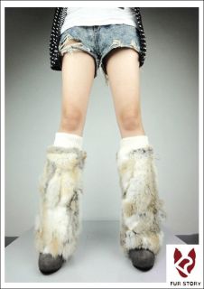 real fur leg warmers in Hosiery & Socks