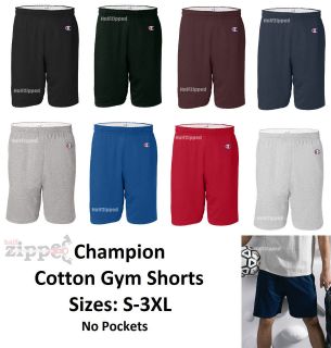 Champion Mens Cotton Gym Shorts 6 Inseam 8187 S 3XL