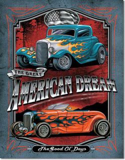 HOT The Great American Dream Hot Rod Rat Rod USA