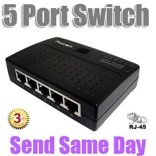 Port 10/100Mb RJ45 Ethernet Lan Cable Switch Splitter