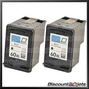   60XL 60 XL Blk Ink Printer Cartridge for HP Deskjet F4400 F4435