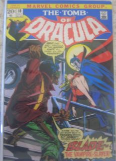 Tomb of Dracula # 10 1st Blade Very Fine + Comic Book